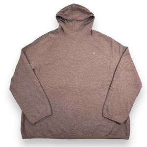 Calvin Klein Sweater Mens Extra Large XL Merino Wool in Raisin